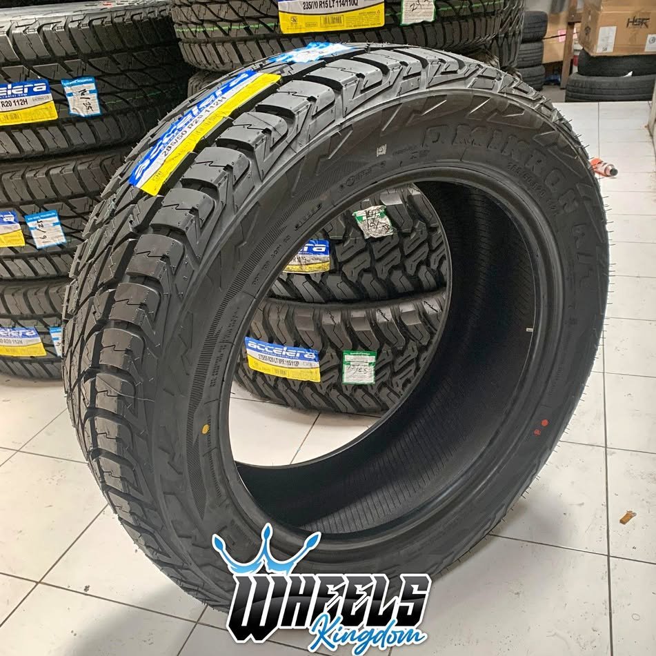 Ban Mobil Pajero Sport Fortuner Vrz Ring 20 - ACCELERA OMIKRON A/T 285 50 R20 Tubles