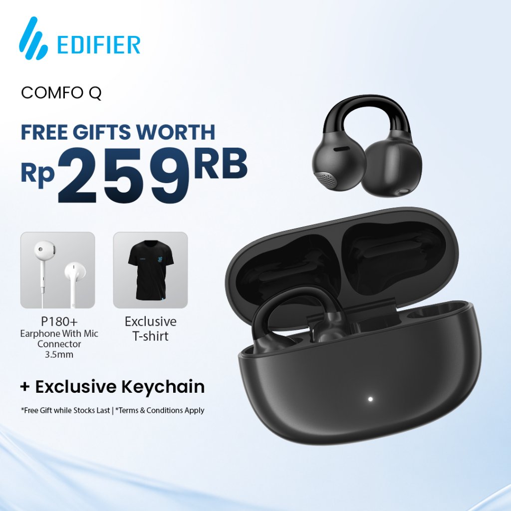 EDIFIER Comfo Q Open-Ear True Wireless Earbuds