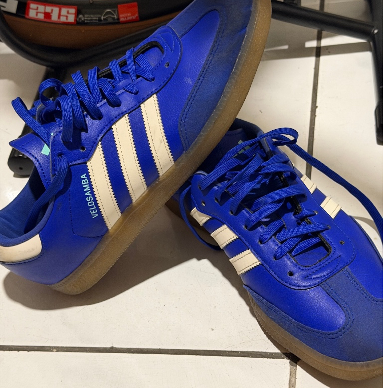 Good Condition - Adidas Velosamba Shimano Cleat warna biru
