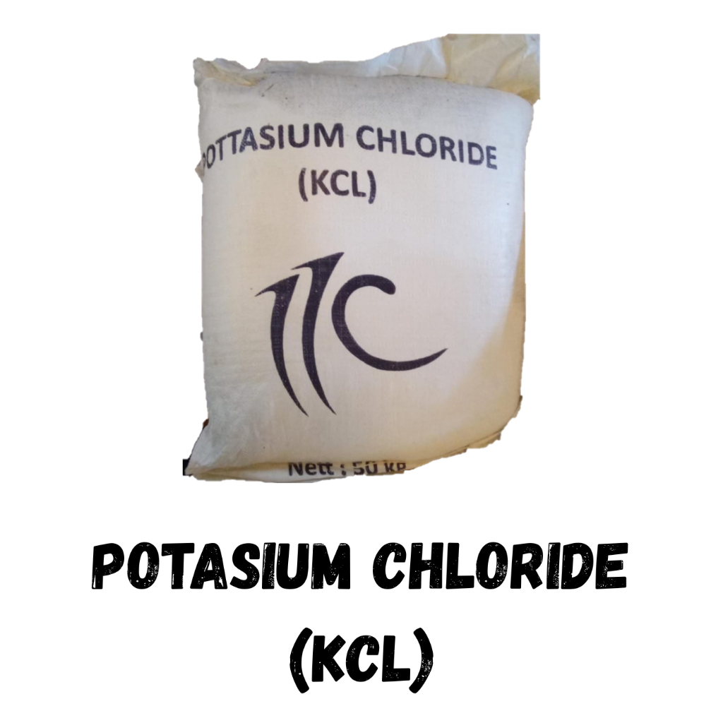 Potasium Chloride (KCl) kemasan 1 zak 50 kg