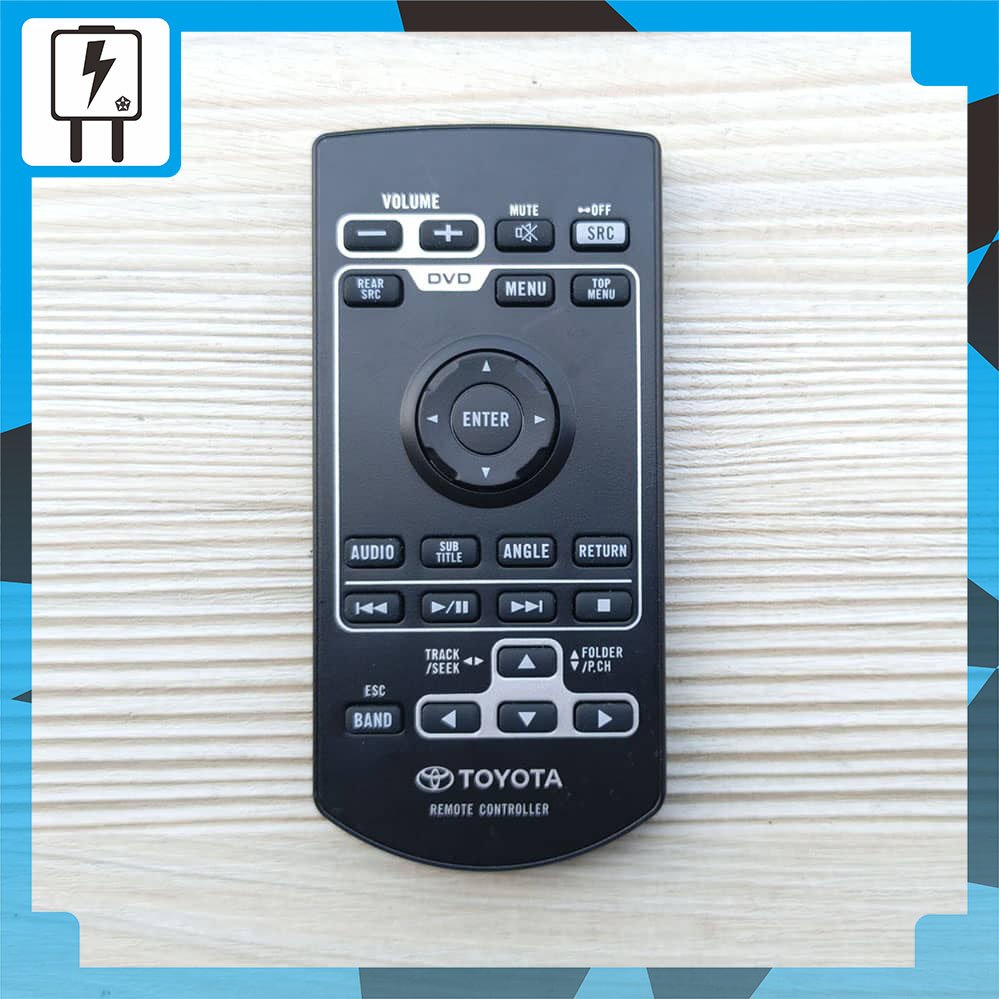 Remote Mobil Tape Toyota Innova Reborn Fortuner VRZ Altis Voxy 2015-2020 Original Controller CXE5722
