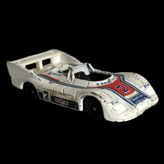 Tomica F43 Porsche 936 Turbo Putih Japan Vintage 1978 Kolektor Tanpa Box