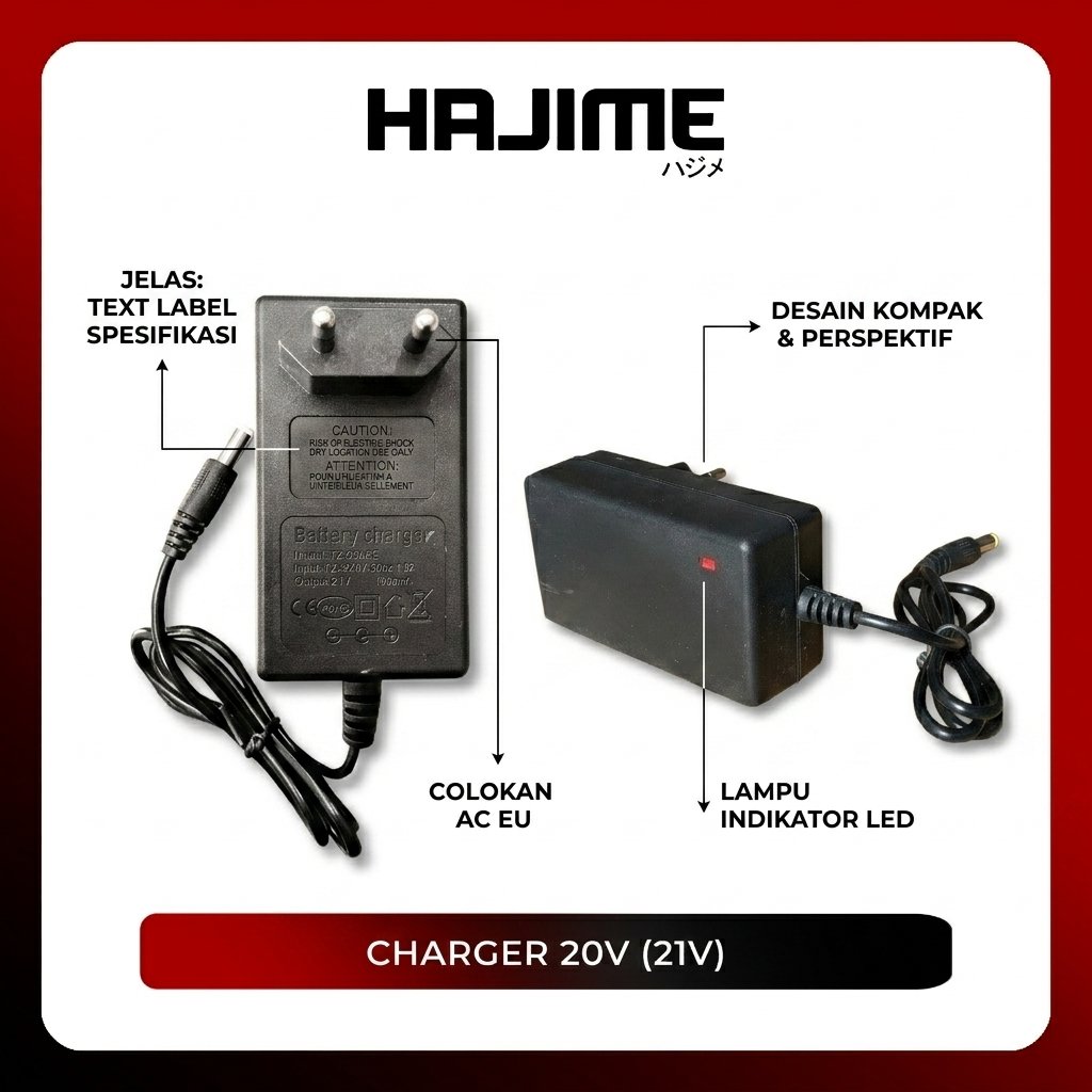 CHARGER BATTERY LXT HAJIME 20V