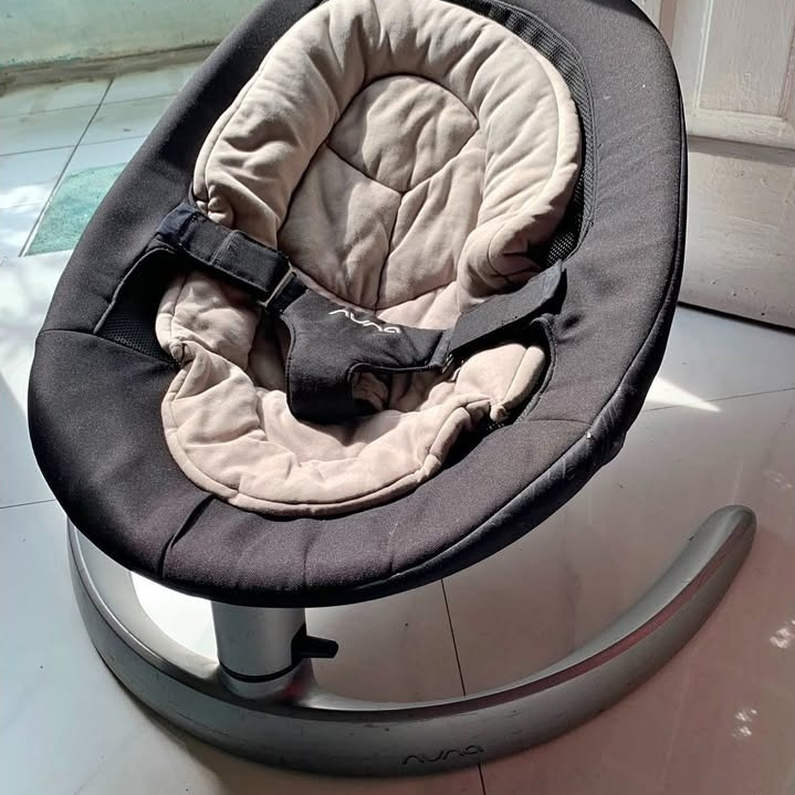 Nuna Leaf Curv Original Baby Bouncer Ayunan Bayi Premium Bekas Mulus – Dusk