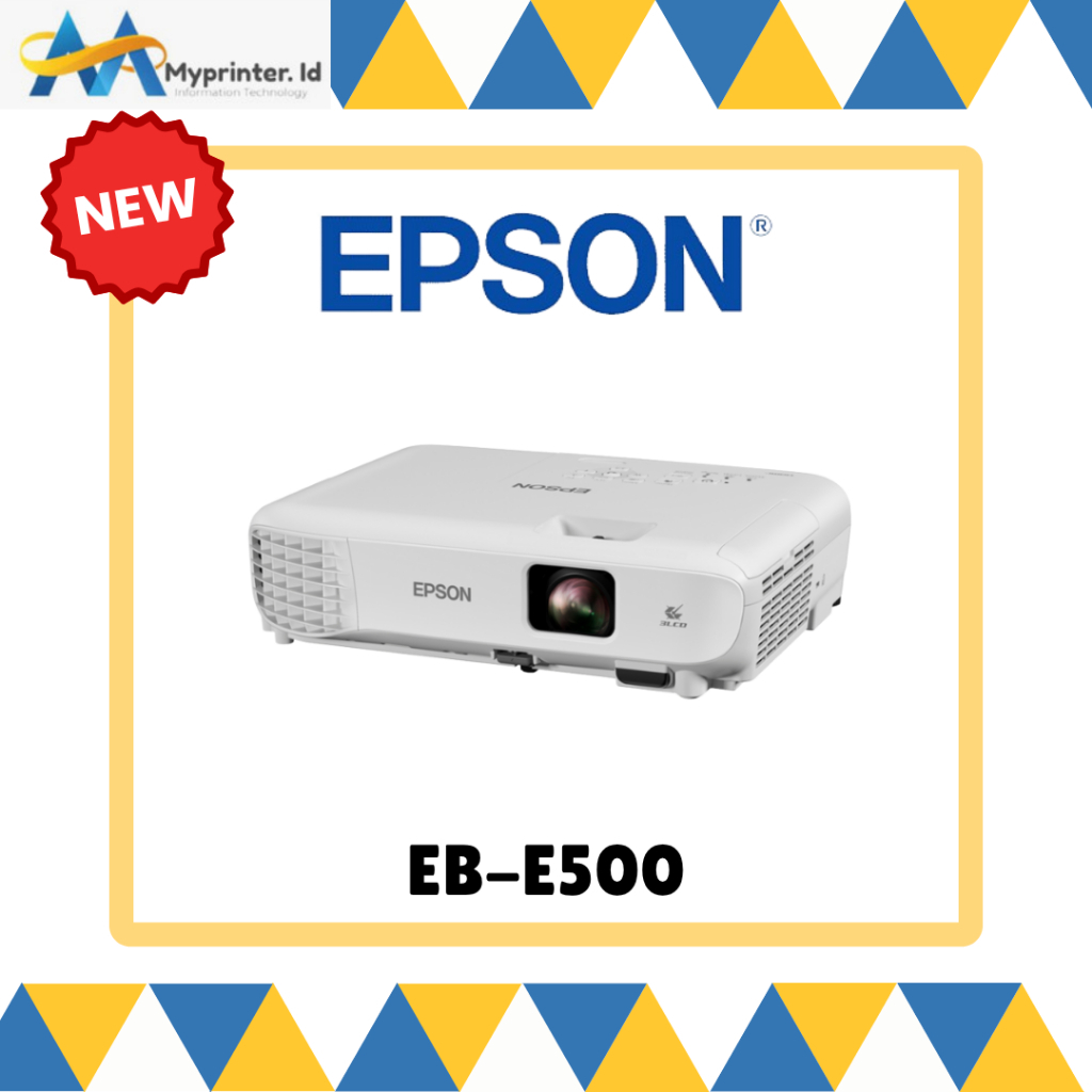 Epson EB-E500 XGA 3LCD Projector / Proyektor / EBE500 / EBE-500