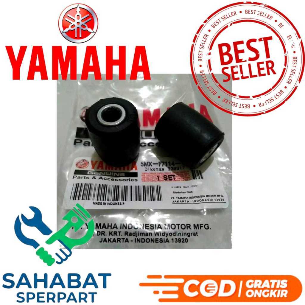 BOSH MOUNTING KARET ENGINE MESIN YAMAHA MIO SPORTY KODE 5TL 1 SET 2 PCS