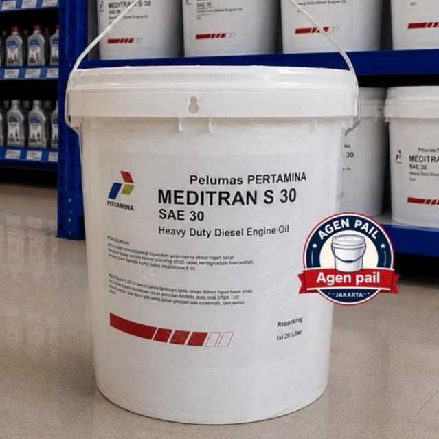 Oli Meditran S30 Sae 30 Pelumas isi 20Liter