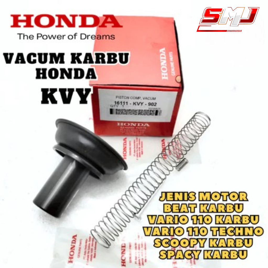 16111-KVY-902 ORIGINAL VACUM KARBURATOR KVY / KVB HONDA BEAT KARBU VARIO 110 KARBU VARIO 110 TECHNO 
