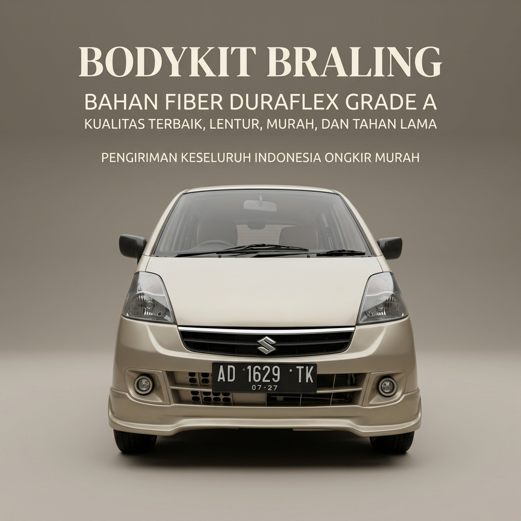 JOSS AKSESORIS MOBIL BODYKIT SUZUKI KARIMUN ESTILO BODY KIT