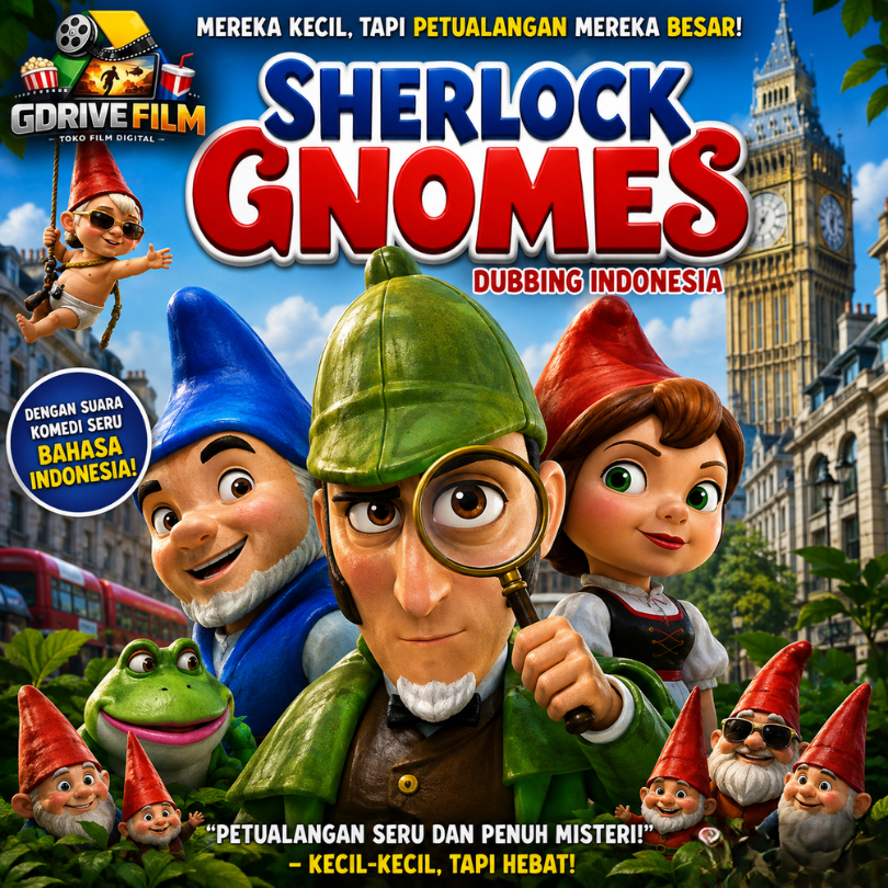 SHERLOCK GNOMES (2018) – DUBBING INDONESIA