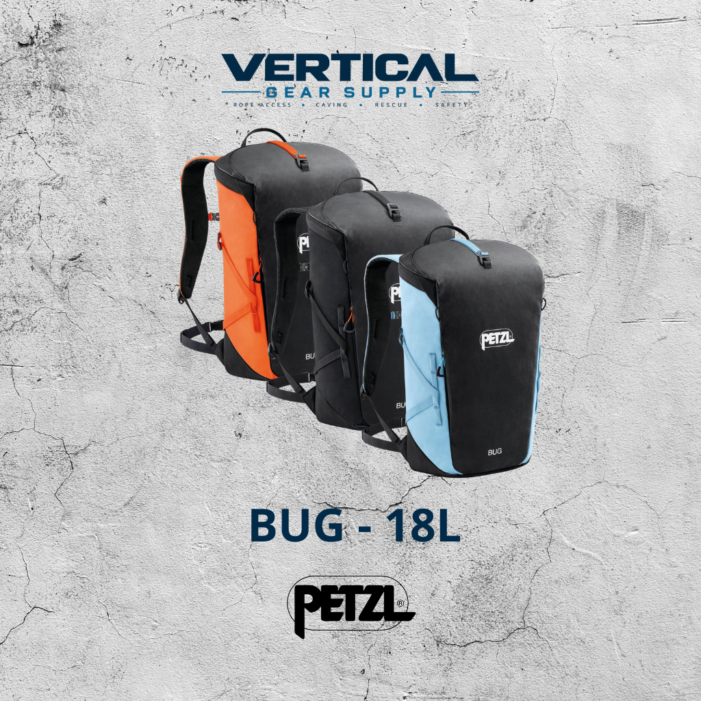 Petzl BUG 18L Backpack | Tas Rope Access Climbing Caving Outdoor Petzl