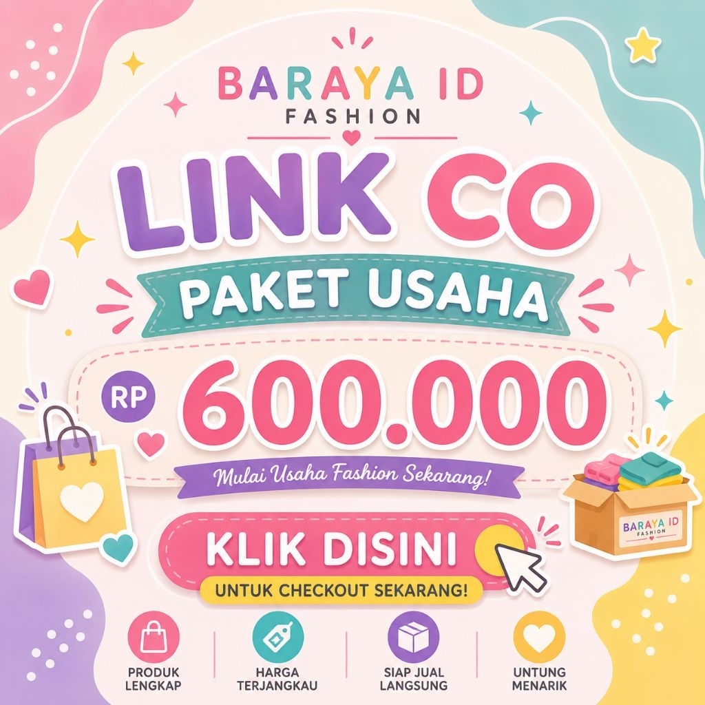 Baraya ID Fashion Link Co Paket Usaha Mulai Usaha Fashion Sekarang