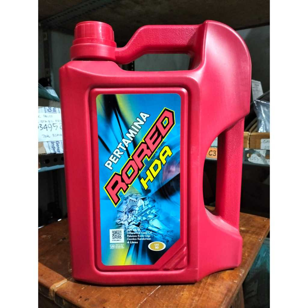 Pertamina Rored HDA SAE 90 4 Liter