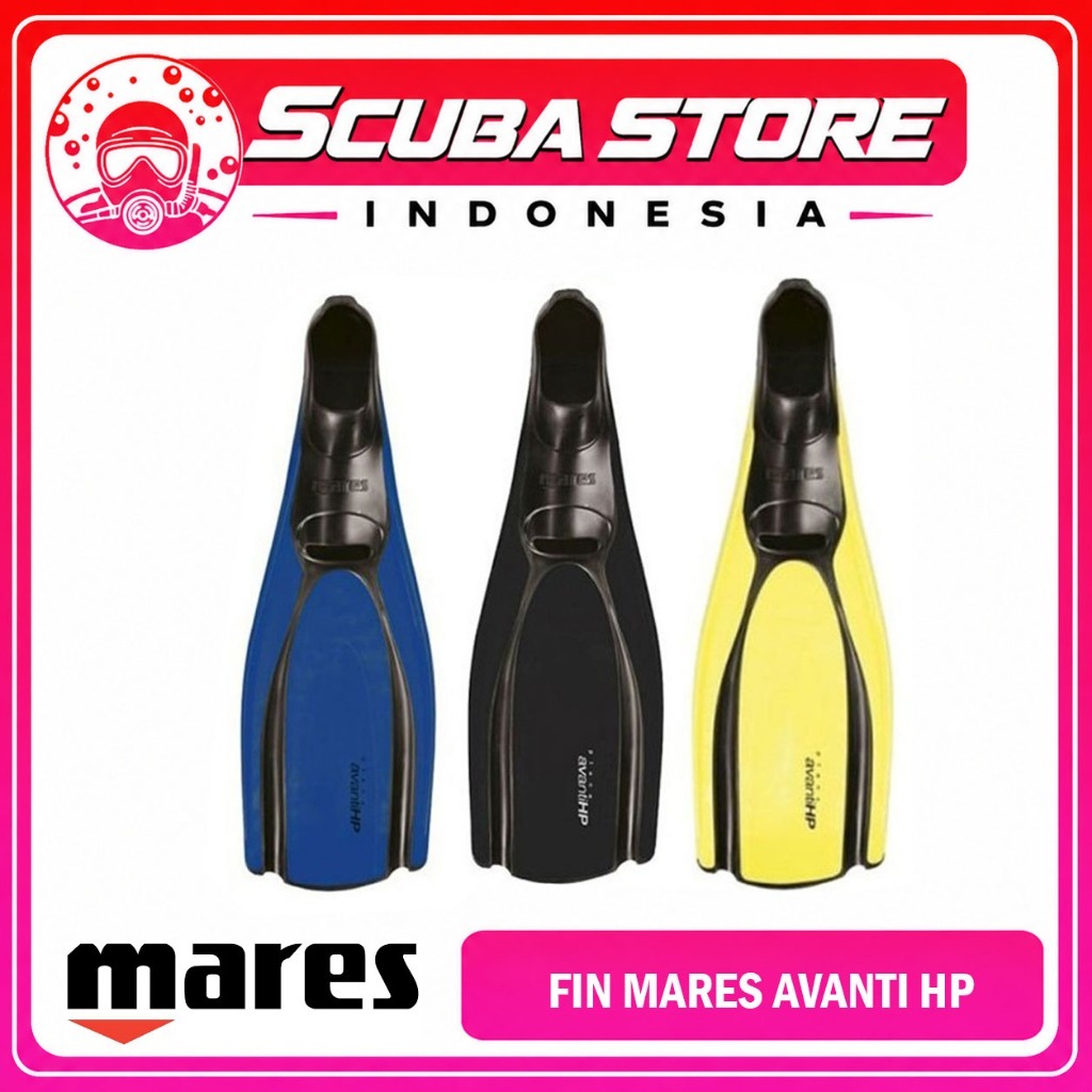 Fin Mares Avanti Hp Fins Kaki Katak Selam Scuba Diving Snorkeling Snorkling Swimming B-Fins Swimming