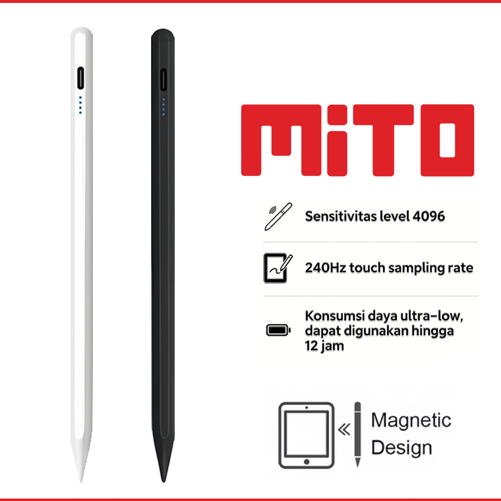 [100% Asli Garansi 24 Bulan][NEW][COD]Mito Stylus Pen, For Mito and Android T99/T979/T89/T910/T888 T