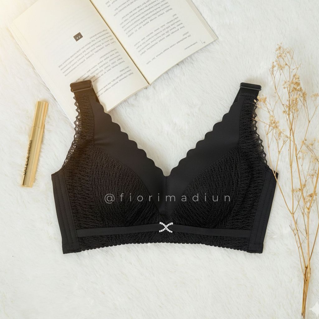 Claudia Bra by Fiori // Push up bra // Bra tanpa kawat // Bra fiori