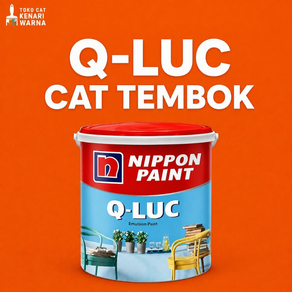 NIPPON PAINT - NIPPON PAINT Q-LUC 18 kg - CAT DINDING INTERIOR 18kg