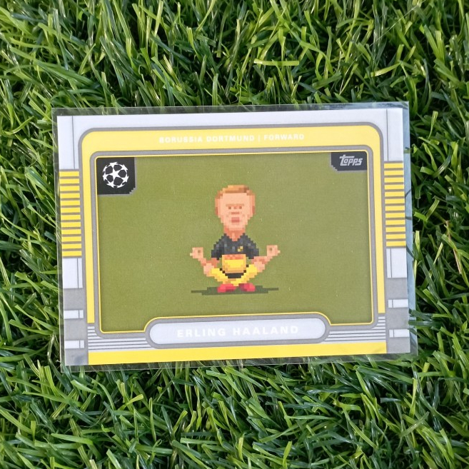 ERLING HAALAND 8 Bit Former Player 8B-5 Borrusia Dortmund Topps 2026 } Kartu Bola Erling Haaland