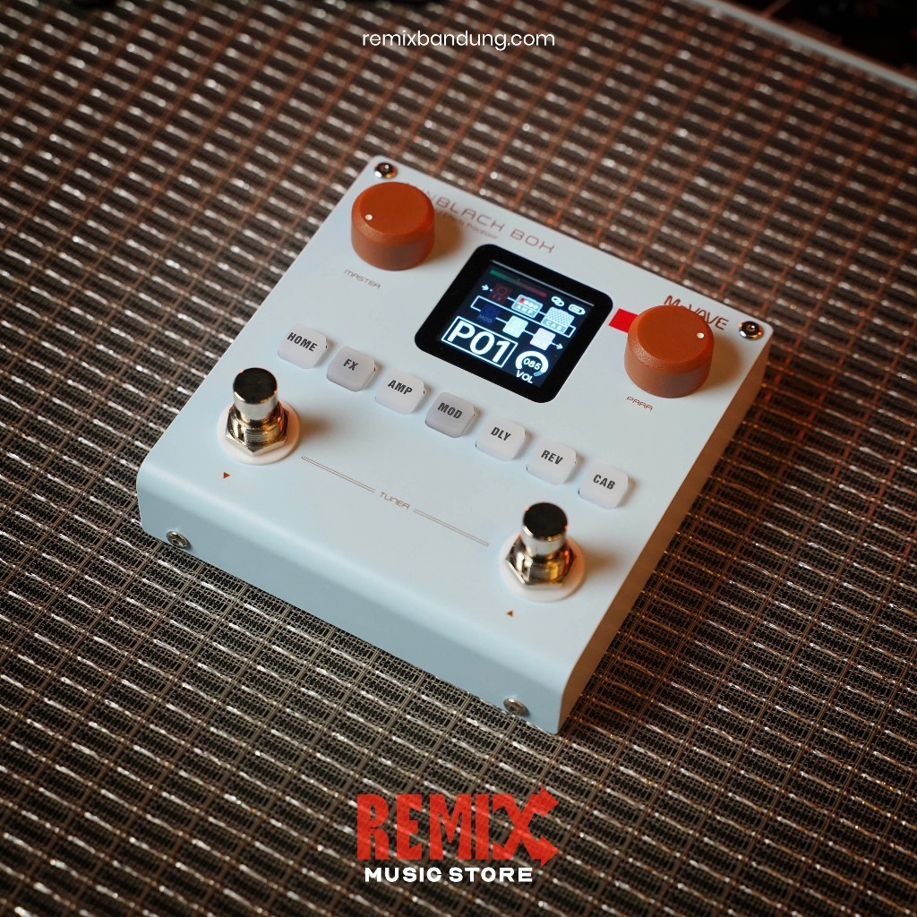 M Vave M-Vave MVave Blackbox Black Box AMP Modeler Multi Effects Processor Rechargueable for Electri