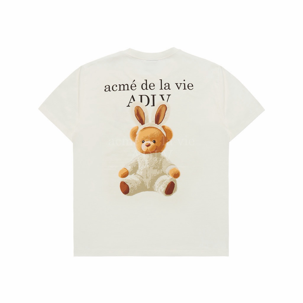 ADLV Rabbit Bear Doll Cream Tee 100% Original Preloved