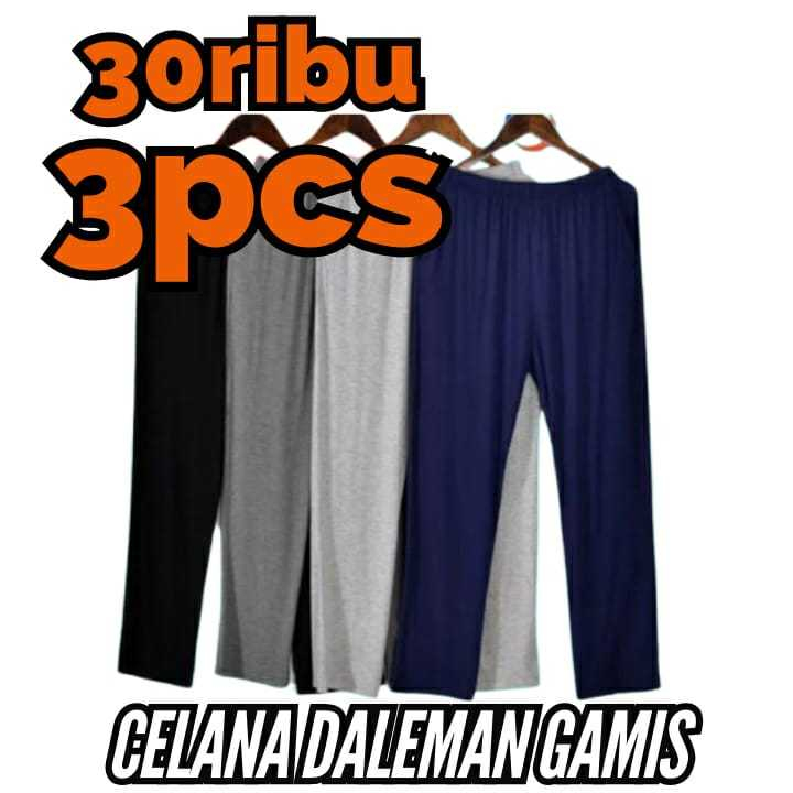 Celana Daleman Gamis Panjang Loss Hyget Premium/Celamis Los Bahan Adem