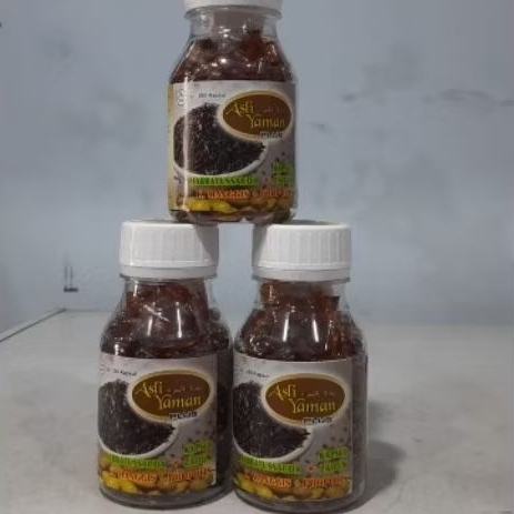 Habbatussauda Asli Yaman Plus Zaitun Propolis dan Kulit Manggis