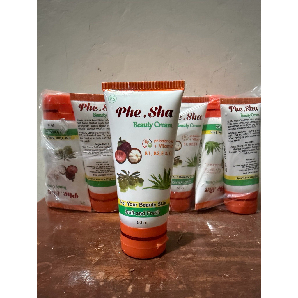 Phe Sha Beauty cream tube 50ml