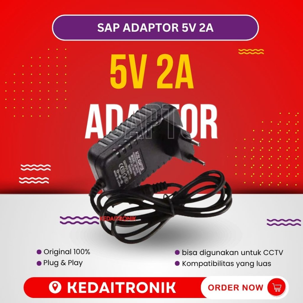 SAP Adaptor 5V 2A DC AC Adapter Original 5 V 2 A Original