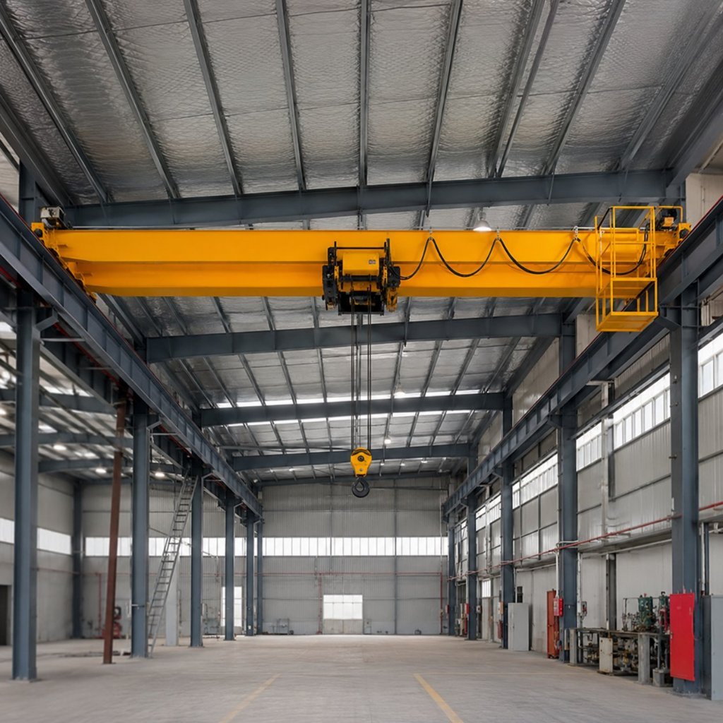 Low Headroom Single Girder Overhead Crane Crane Overhead Single Girder Low Headroom Custom untuk Pab