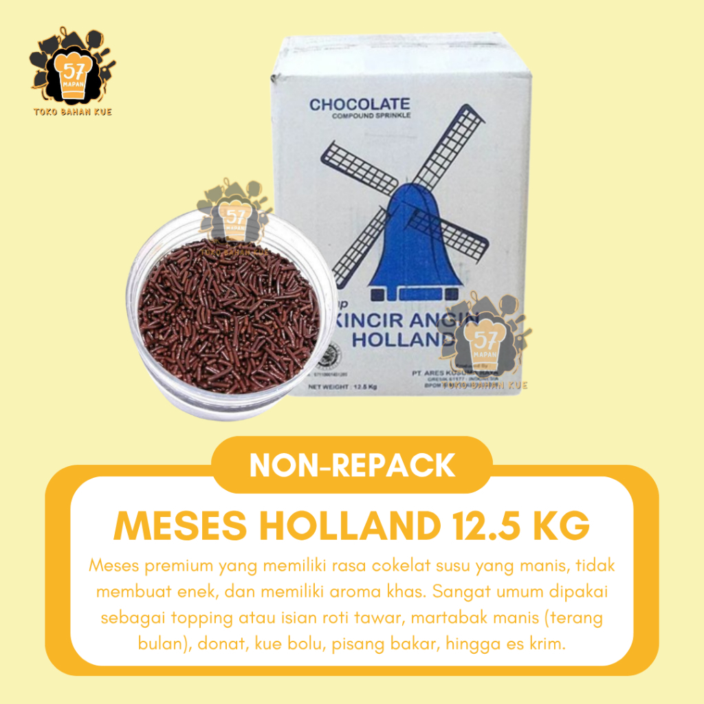 [DOS = 12,5 KG] MESES HOLLAND COKLAT 12,5 KG