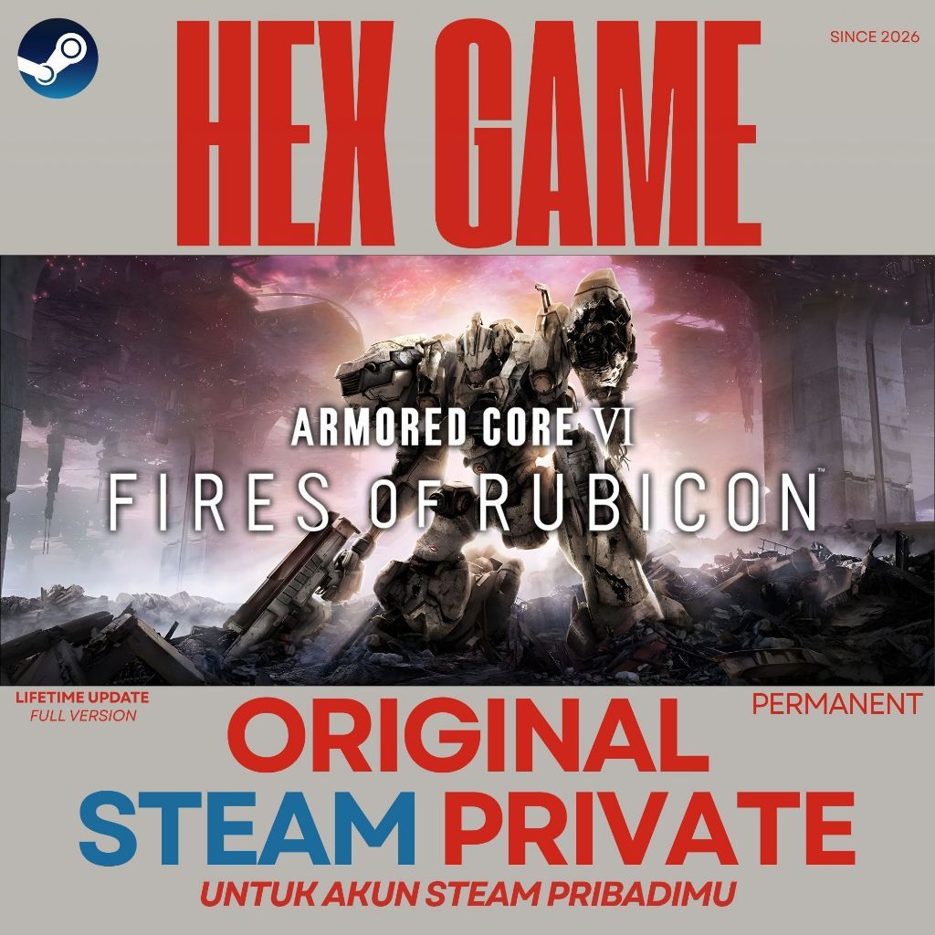 ARMORED CORE VI FIRES OF RUBICON | Armored Core 6 | Game PC | Steam Private Library | Original Game 