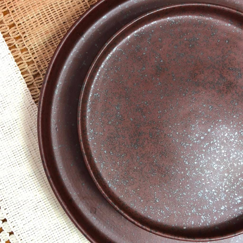 piring besar untuk makanan ringan | piring keramik unik