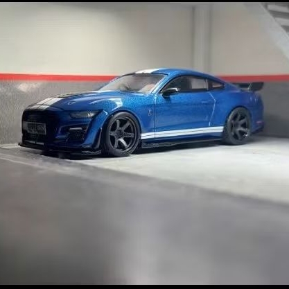 Mini gt ford shelby gt500 ford perfomance blue custom