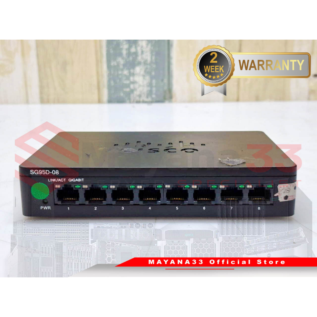 Switch Cisco SG95D-08 8 Port Gigabit