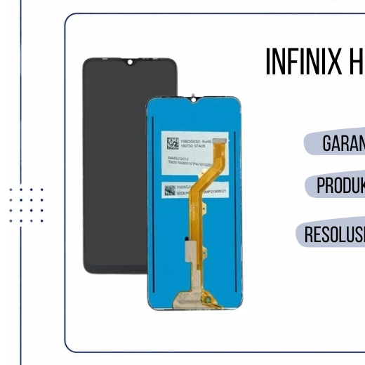 LCD TOUCHSCREEN INFINIX HOT 8 X650 ORIGINAL / LCD INFINIX HOT 8