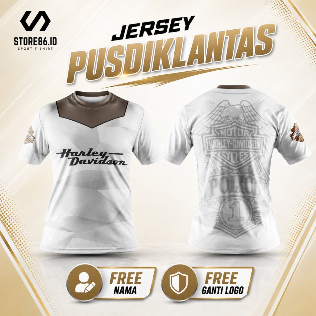 JERSEY PUSDIK LANTAS X1 FULLPRINT SUBLIME / KAOS PUSDIK LANTAS DRIFIT / JERSEY PUSDIK LANTAS / FULL 