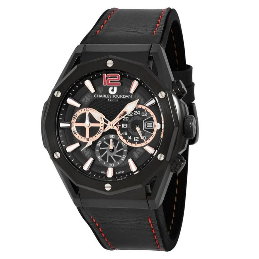 Charles Jourdan CJ1101-1735C Jam Tangan Pria Original