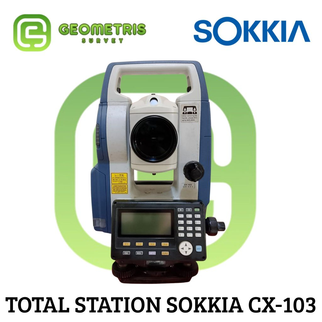 Total Station Sokkia CX-103 Bekas Lengkap Satu Set