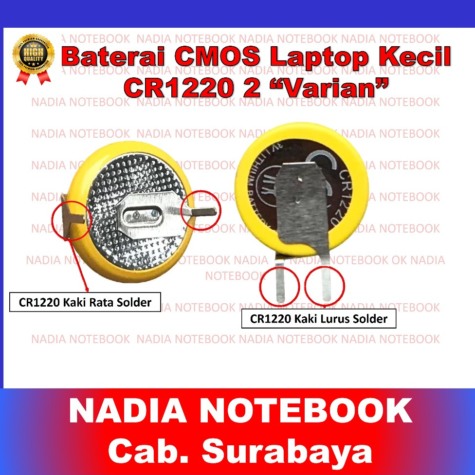 Baterai CMOS Laptop Baterai BIOS Laptop CR2032 CR1220 CR2032 CR2025 CR2016 NI-MH