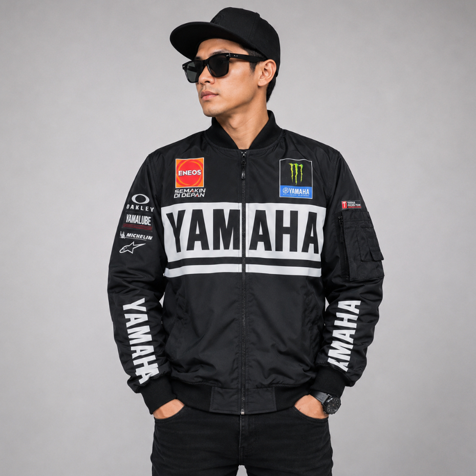 JAKET TOURING SUNMORI CLUB YAMAHA NMAX XMAX AEROX R25 R15 VIXION BOMBER TASLAN WP PRIA WANITA
