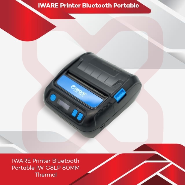 IWARE Printer Bluetooth Portable IW C8LP 80MM Thermal