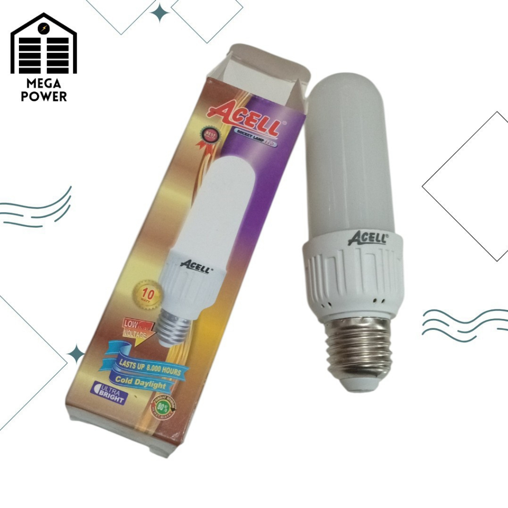 Lampu LED Rocket Merk Acell 8W, 10W, 14W, 20W, 24W MURAH