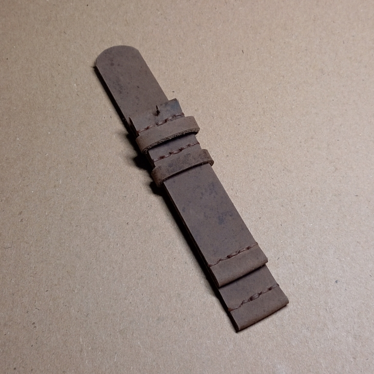 strap jam kulit asli coklat prime 20mm