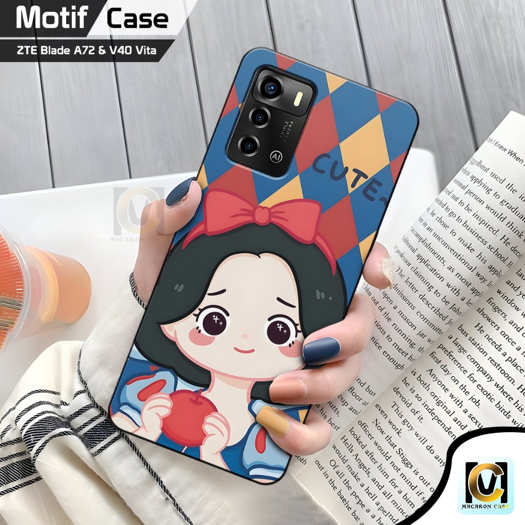 CASE ZTE BLADE A72 & ZTE BLADE V40 VITA | SILIKON LENTUR CASING SOFTCASE PELINDUNG HP ZTE BLADE A72 