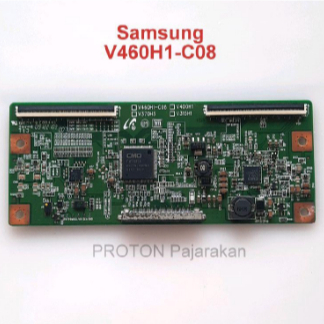 Tikon layar LED TV Samsung LA46C530 LA46C530F1R Tcon 46" Display Chimei V460H1-C08 CMO CM2688A LCD p