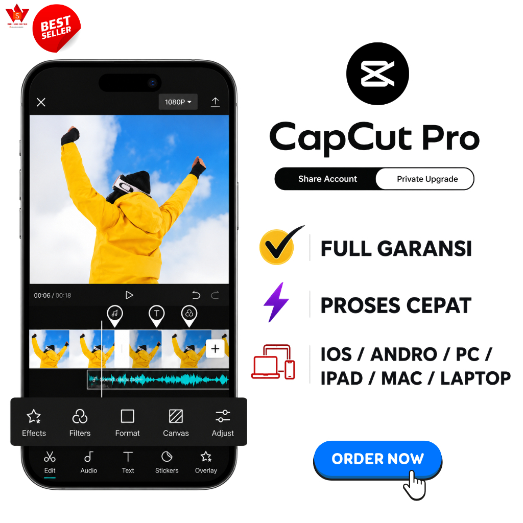 99.999+ TEMPLATE CAPCUT SIAP PAKAI PREMIUM PRO INSTANT KIRIM
