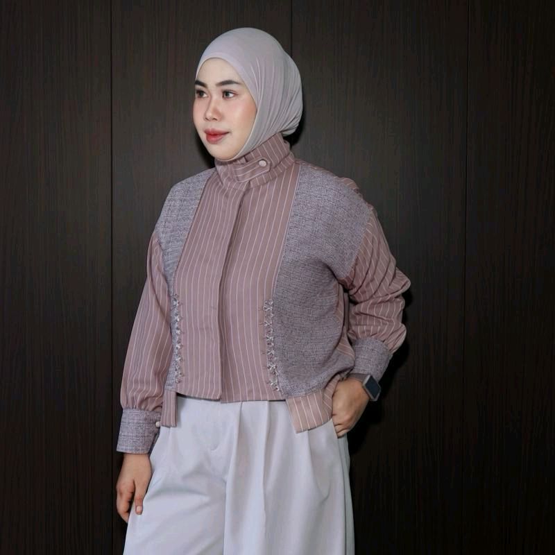 Sisters & Co | Harda Blouse - Blouse High Neck - Atasan Wanita [18]