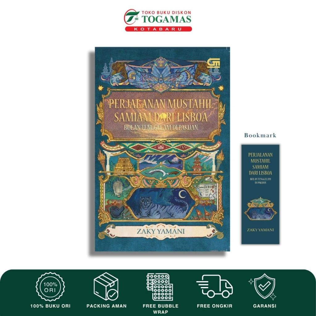 [Pre Order] Samiam #3 Perjalanan Mustahil Samiam dari Lisboa: Bulan Tenggelam di Pakuan - Zaky Yaman