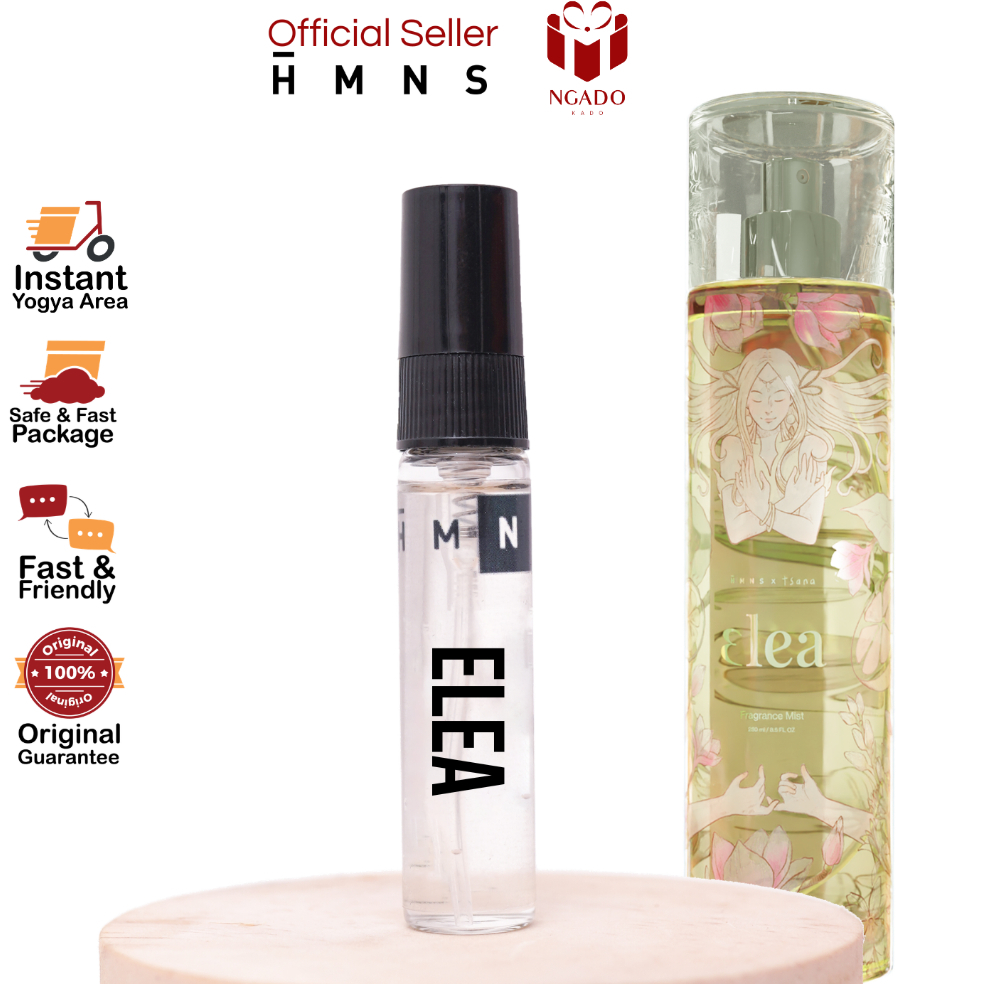 Decant Hair and Body Elea - HMNS x Tsana Parfum 5ml 10ml Share in Jar Ecer Perfume
