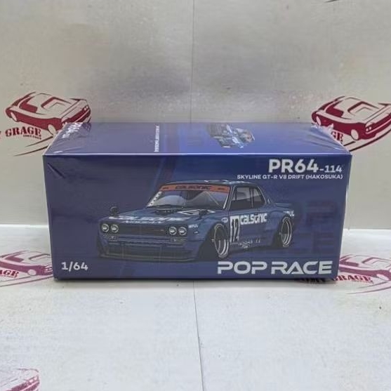 Pop Race Skyline GT-R V8 Drift Hakosuka Calsonic